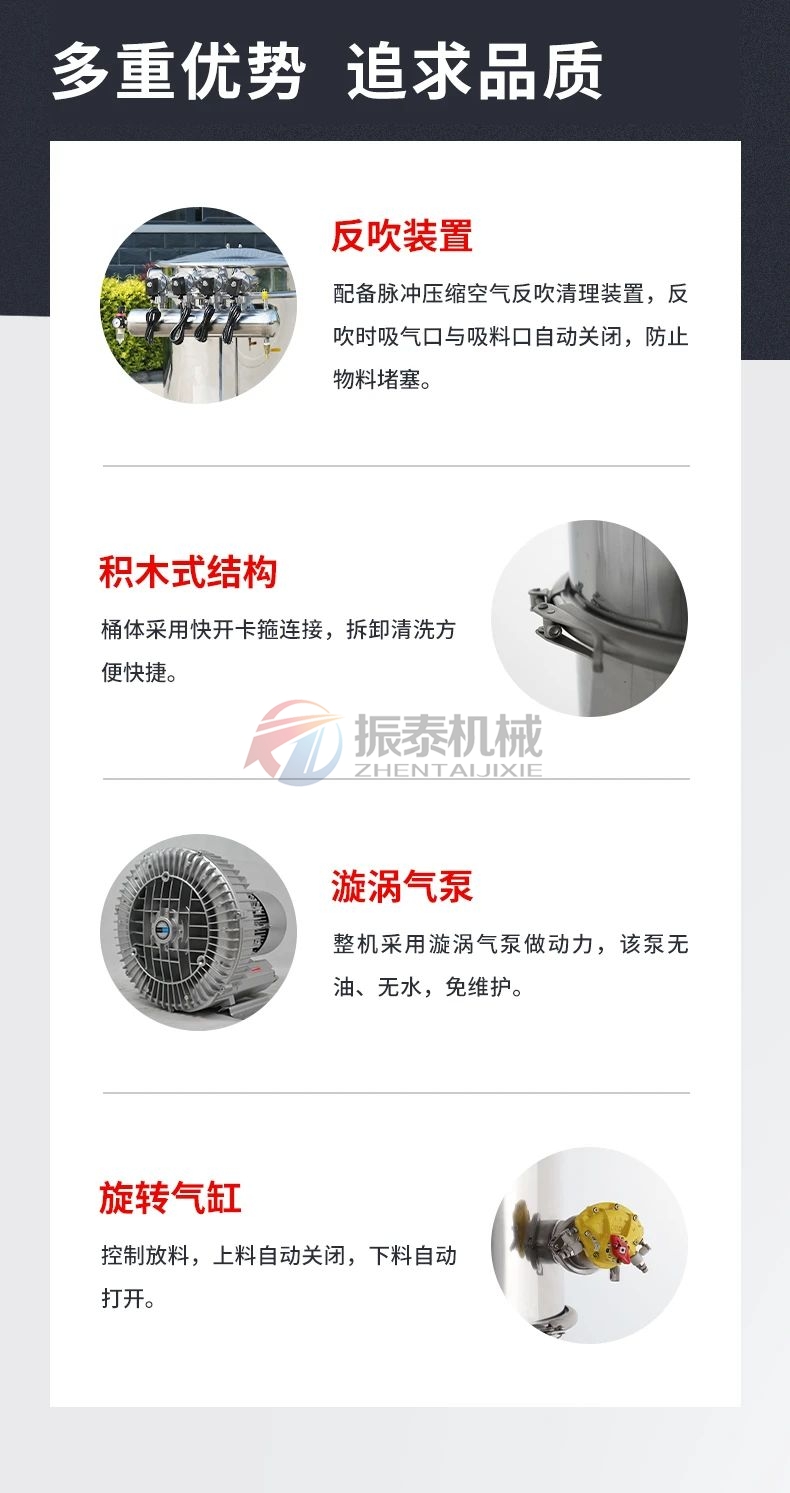 真空上料機(jī)優(yōu)勢(shì)與品質(zhì)